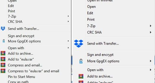 Recent Update Puts Giant Icon On Windows 7 Context Dropbox Community