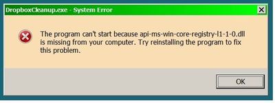 Dropboxcleanup Error Message.jpg