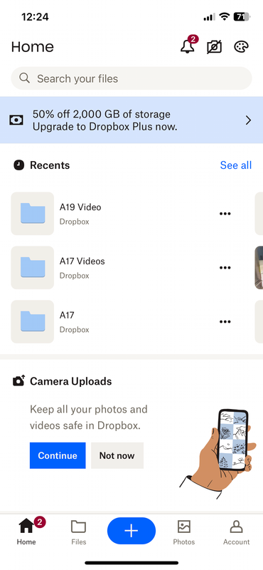 Plus dropbox outlet