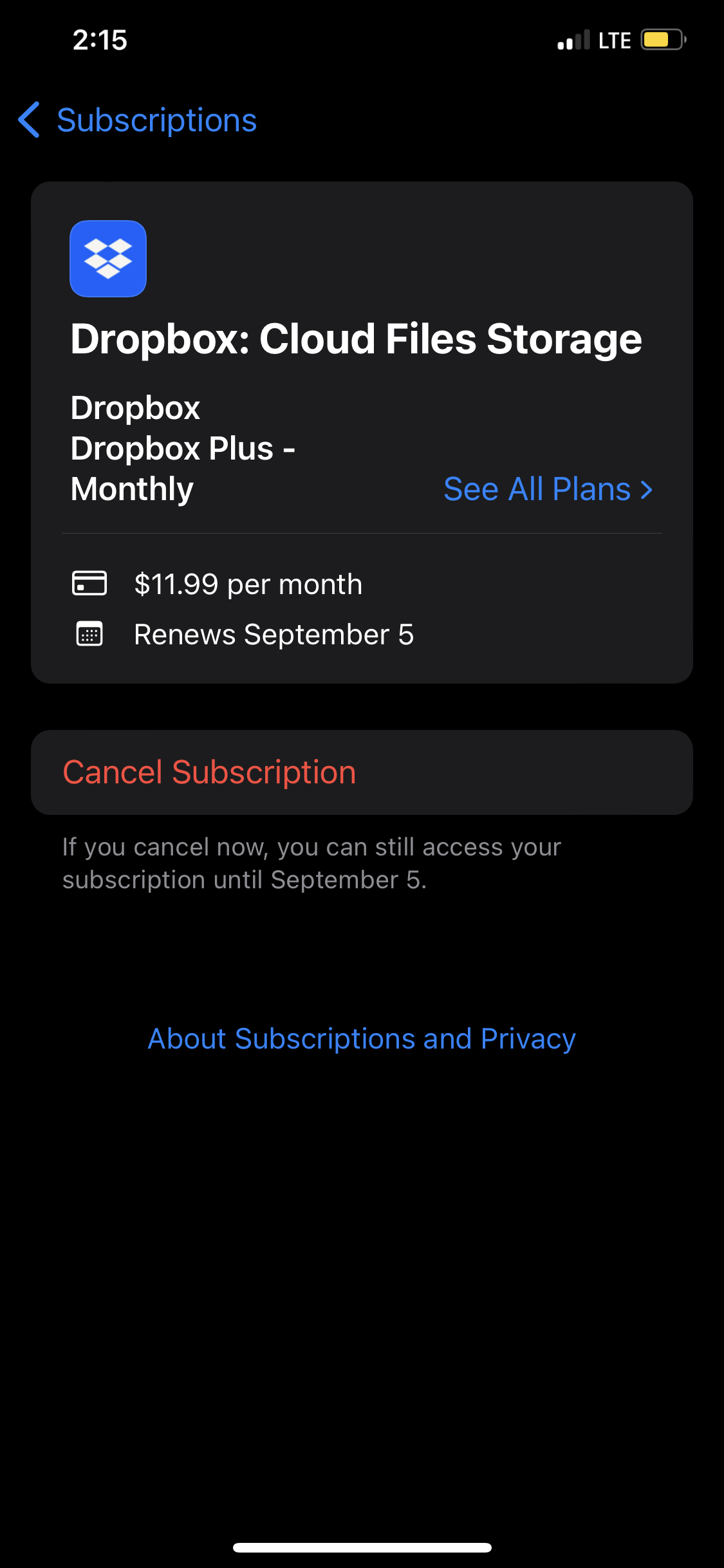 Dropbox plus sale