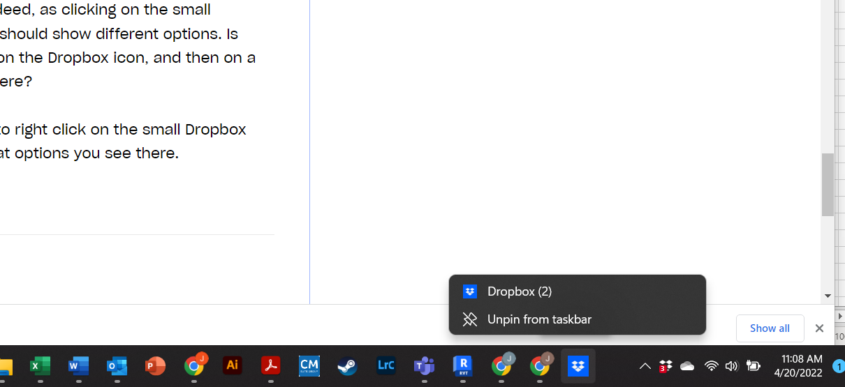 Dropbox Icon Sys Tray Right-Click.png