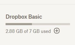 2 Dropbox space on main page.JPG